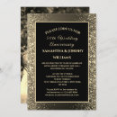 Recherche de 50th mariage anniversaire invitations Moderne