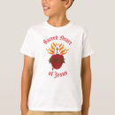 Recherche de sacré coeur de jésus tshirts Dévotion catholique