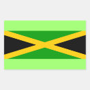 Recherche de drapeau jamaïcain autocollants Caraïbe