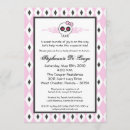 Recherche de crâne girly invitations Mignon