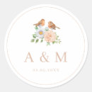 Zoek naar vogel huwelijk stickers Elegant