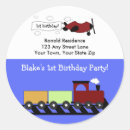 Recherche de anniversaire de train autocollants Choo choo