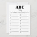 Recherche de abc invitations Simple
