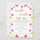 Recherche de star baby shower fille invitations Parties scintillant