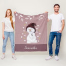 Zoek naar sneeuwman dekens Roze