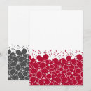 Recherche de décoration intérieure invitations Rouge