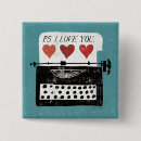 Recherche de machine à écrire badges Cru