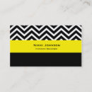 Recherche de chevron jaune cartes visite Motif