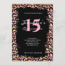 Recherche de pink gold safari anniversaire invitations Moderne