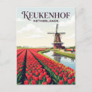 Zoek naar keukenhof tuinen briefkaarten Tulpen