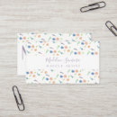 Recherche de jolis motifs cartes visite Aquarelle