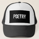 Recherche de poésie casquettes Poète