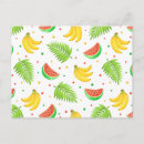 Recherche de banane mignonne cartes postales Motif