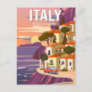 Recherche de positano italie cartes postales Vintage