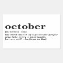 Recherche de octobre autocollants Mois