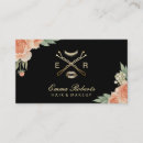 Recherche de maquillage de mariage cartes visite Moderne