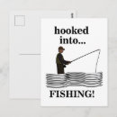 Recherche de pêche à la ligne cartes postales Lac
