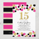 Recherche de pink gold quinceanera invitations Fête d'anniversaire