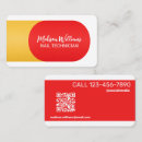 Recherche de technologie cartes visite Manicuriste