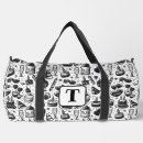 Recherche de motif noir et blanc sacs Géométrique