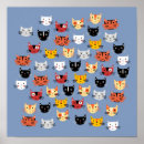 Zoek naar katje posters Blauw