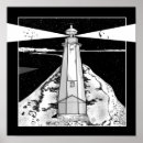 Recherche de phare noir et blanc posters Phares