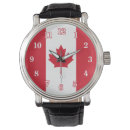 Zoek naar canadese horloges Vlag van canada