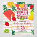 Recherche de tutti frutti invitations D'anniversaire