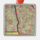 Recherche de carte du comté ornements Montré