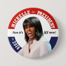 Recherche de michelle obama badges Démocrate