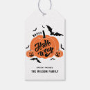 Recherche de halloween fête étiquettes cadeau Citrouille
