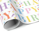 Recherche de anniversaire coloré papier cadeau Brillant