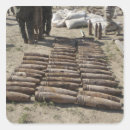 Recherche de munitions autocollants Dans une rangée