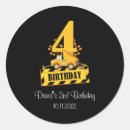 Recherche de anniversaire de 4 ans autocollants Garçon