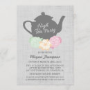 Recherche de high tea invitations Rose