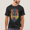 Recherche de tête de lion tshirts L'afrique
