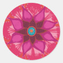 Zoek naar rode mandala stickers Floreel