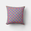 Recherche de couleur vive coussins Turquoise