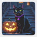 Recherche de chat humoristique autocollants Halloween