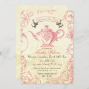 Recherche de après midi invitations Fête du thé