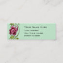 Recherche de vignes et fleurs cartes visite Floral