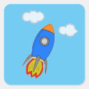 Zoek naar cartoon raket stickers Kinder