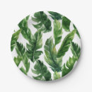 Recherche de feuille assiettes Aquarelle