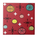 Recherche de kitsch vintage carreaux Rouge