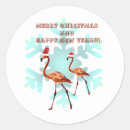 Recherche de rose noël autocollants Vacances heureuses