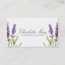 Recherche de mariage lavande cartes visite Customer