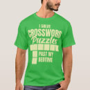 Recherche de crossword puzzle tshirts Drôle
