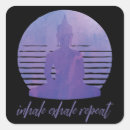 Recherche de spiritualité autocollants Méditer