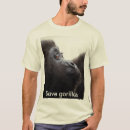Recherche de gorille tshirts Faune