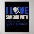 Recherche de diabète de type 1 posters Support du diabète